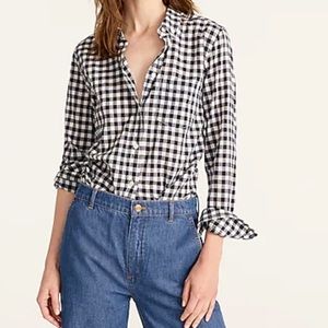 JCrew Classic Fit Shirt in Gingham
